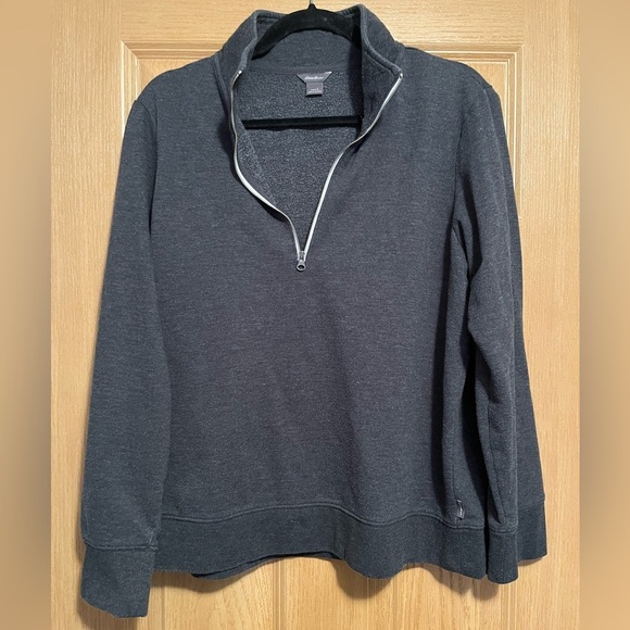 Eddie Bauer Women's 1/4 zip pullover sweatshirt - Picture 2 of 9